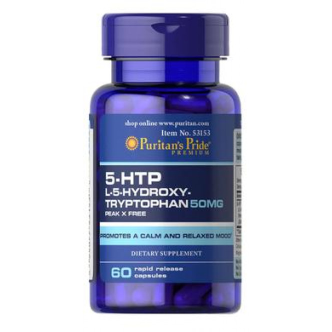 5-HTP (5-Hydroxytryptophan), Griffonia Simplicifolia, Puritan's Pride, 50 mg, 60 capsules 205, 31543 .. Discounts, promotions, 100% original products. Worldwide shipping, free shipping, world, health, cosmetics, fitness