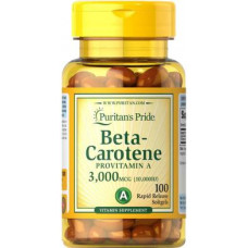 Beta Carotene Oceanic, Beta-Carotene, Solgar, 25,000 IU, 60 Capsules, 31289
 