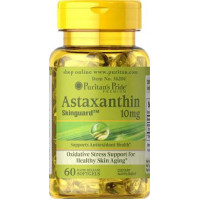 Астаксантин, Natural Astaxanthin, Puritans Pride, 10 мг, 60 капсул, 31592
  