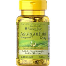 Астаксантин, Natural Astaxanthin, Puritans Pride, 10 мг, 60 капсул, 31592
  