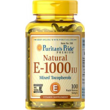 Vitamin E, Vitamin E, Puritans Pride, 400 IU, 50 Softgels, 31611
 