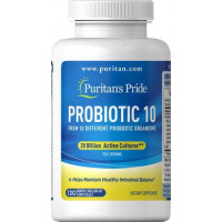 Probiotic-10 Blend, Probiotic-10, Puritans Pride, 60 Capsules, 31655
 