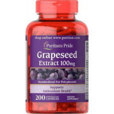 Grape Seed Extract, Grapeseed Extract, Puritans Pride, 100 mg, 100 Capsules, 31638
 