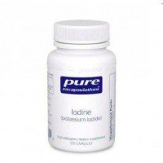 Йод (йодид калия), Iodine (potassium iodide), Pure Encapsulations, 120 капсул, 31670
  