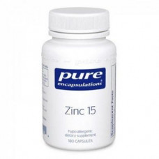 Zinc, Zinc, Pure Encapsulations, 30 mg, 60 Capsules, 31690
 