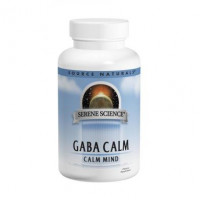 GABA (гамма-аминомасляная кислота), 125 мг, Source Naturals, 60 таблеток, 31743
  