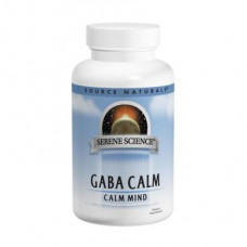 GABA (Gamma Aminobutyric Acid), 125 mg, Source Naturals, 60 Tablets, 31743
 