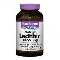 Natural Lecithin 1365 mg, Bluebonnet Nutrition, 180 Softgels, 31755
 