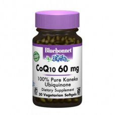 Coenzyme Q10 60 mg, Bluebonnet Nutrition, 30 Softgels, 31764
 