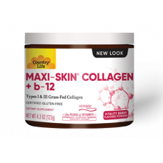 Collagen + vitamins C & A & B12 powder, Country Life, 123 g, 31834
 