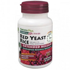 Red Yeast Rice 600 mg, Natures Plus, 30 Tablets, 31943
 