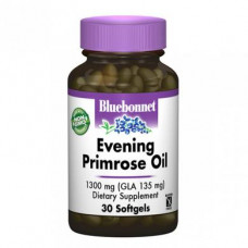 Evening Primrose Oil 1300 mg, Bluebonnet Nutrition, 30 Softgels, 31958
 