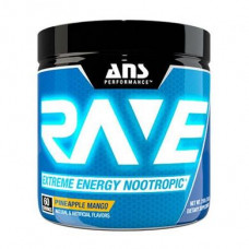 Помощь в тренировке Rave Extreme Energy Nootropic US, ANS Performance, ананас-манго 210 г, 32022
  