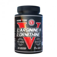 Amino acid Arginine + Ornithine, Vansiton, 300 capsules, 32045
 