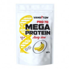 Protein Mega protein PRO 70, Vansiton, banana 450 g, 32169
 