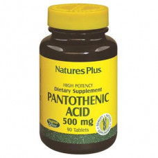 Пантотеновая кислота, Pantothenic Acid, Puritans Pride, 550 мг, 100 капсул, 31595
  