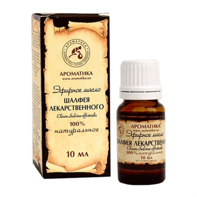 Sage medicinal essential oil, Aromatika, 10 ml 172, 32829 .. Discounts, promotions, 100% original products. Delivery worldwide, free shipping, peace, health, cosmetics, fitness