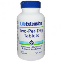 Multivitamin, Two-Per-Day Tablets, Life Extension, 120 Tablets, 32992
 