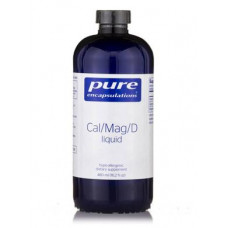 Calcium Magnesium Vitamin D Liquid, Cal / Mag / D liquid, Pure Encapsulations, 480 ml, 33010
 