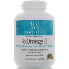 Omega 3, Womens Formula, Natural Factors, 120 Capsules, 33039
 