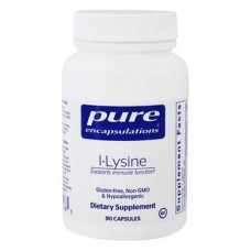 L-Lysine, L-Lysine, Pure Encapsulations, 90 Capsules, 33065
 