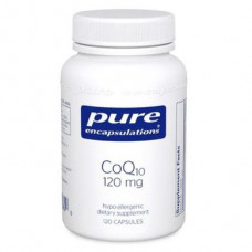 Coenzyme Q10, CoQ10, Pure Encapsulations, 120 mg, 120 Capsules, 33072
 