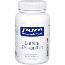 Лютеин/Зеаксантин, Lutein/Zeaxanthin, Pure Encapsulations, 120 капсул, 33078
  