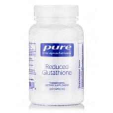 Пониженный Глутатион, Reduced Glutathione, Pure Encapsulations, 120 капсул, 33084
  