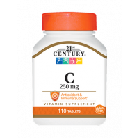 Vitamin C, 21st Century, 500, 110 Tablets, 33155
 