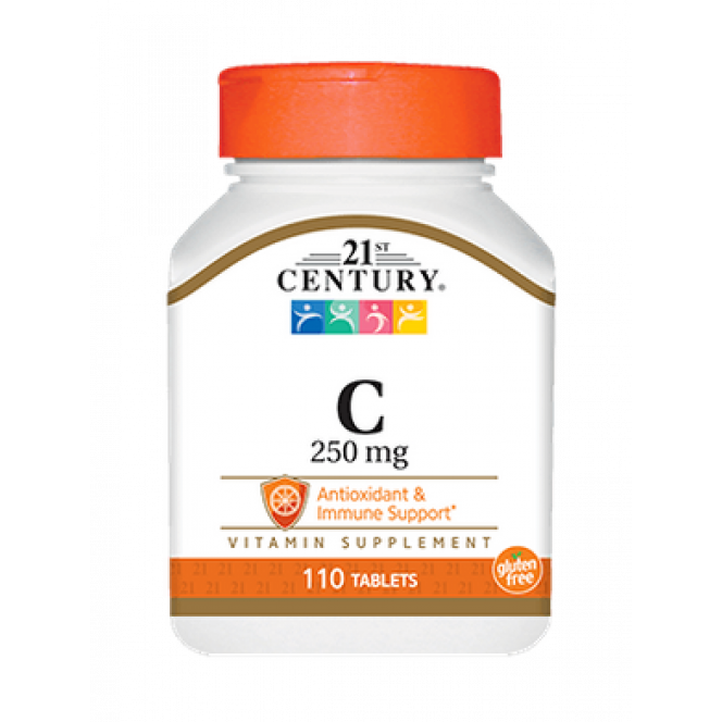 Vitamin C, 21st Century, 500, 110 tablets 141, 33155 .. Discounts, promotions, 100% original products. Worldwide shipping, free shipping, world, health, cosmetics, fitness