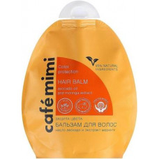 Hair balm, color protection and shine, avocado and moringa oil doy-pack, Cafemimi, 250 ml, 33290
 