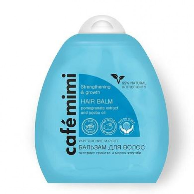 Hair balm, strengthening and growth, doy-pack, Cafemimi, 250 ml 120, 33291 .. Discounts, promotions, 100% original products. Delivery worldwide, free shipping, peace, health, cosmetics, fitness