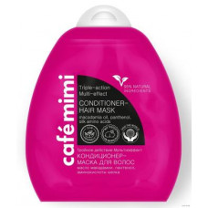 Conditioner-mask for hair triple action, multi-effect doy-pack, Cafemimi, 250 ml, 33292
 