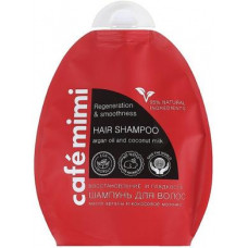 Hair shampoo, restore and smoothness, doy-pack, Cafemimi, 250 ml, 33321
 