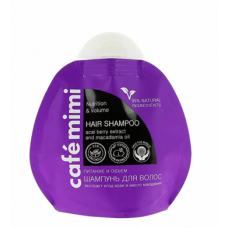 Hair shampoo, nutrition and volume, doy-pack, Cafemimi, 100 ml, 33322
 