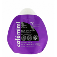 Hair shampoo, nutrition and volume, doy pack, Cafemimi, 250 ml, 33323
 