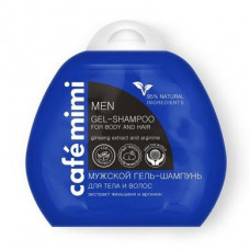 Shampoo-gel for men in 2in1, ginseng and arginine doy-pack, Cafemimi, 100 ml, 33329
 