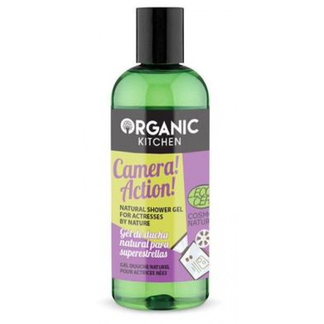 Shower Gel, Camera! Action, Organic Kitchen, 260 ml 120, 33506 .. Discounts, promotions, 100% original products. Worldwide shipping, free shipping, peace, health, cosmetics, fitness