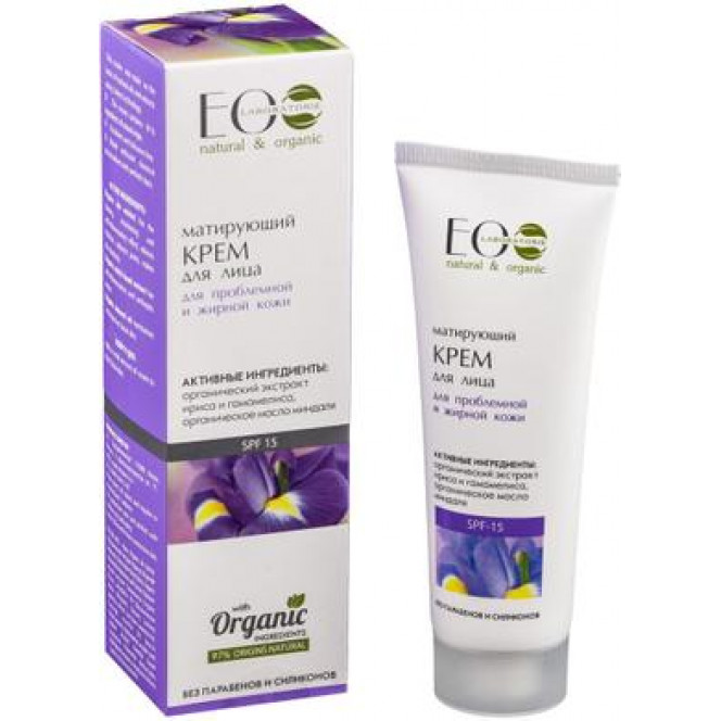 Mattifying face cream, for problem skin, EO Laboratorie, 50 ml 295, 33739 .. Discounts, promotions, 100% original products. Worldwide delivery, free shipping, peace, health, cosmetics, fitness