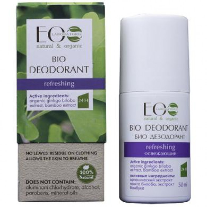 Bio-deodorant for body refreshing, EO Laboratorie, 50 ml 175, 33781 .. Discounts, promotions, 100% original products. Worldwide delivery, free shipping, peace, health, cosmetics, fitness