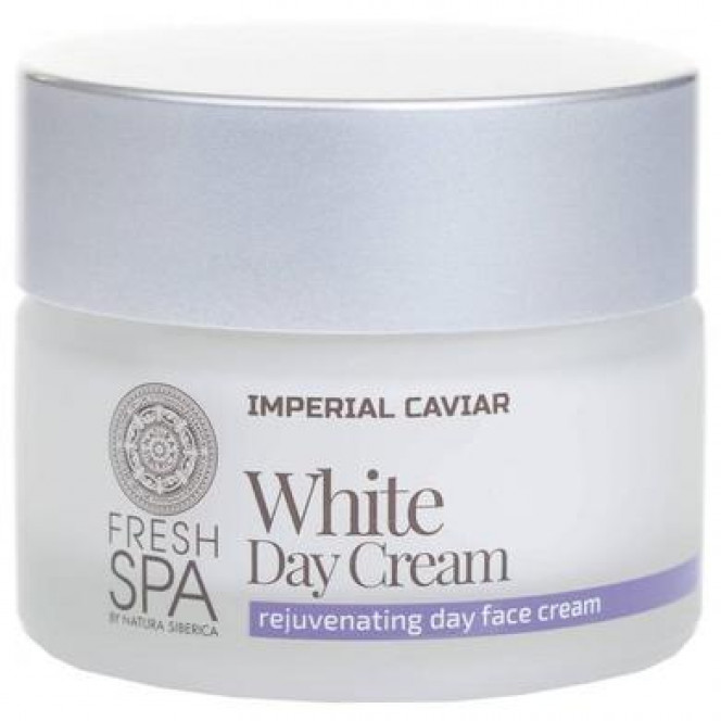 Day cream for face white, rejuvenating, Fresh Spa Imperial Caviar, Natura Siberica, 50 ml 277, 34032 .. Discounts, promotions, 100% original products. Delivery all over the world, free shipping, peace, health, cosmetics, fitness