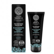 Black cleansing face mask, Northern Collection, Natura Siberica, 80 ml, 34091
 