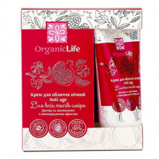 Anti-age night cream, Organic Life, 50 ml, 34098
 