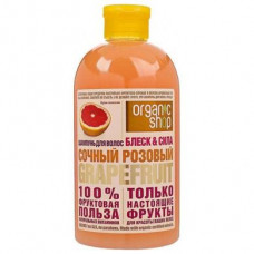 Шампунь для волос сочный розовый грейпфрут, Organic Shop, 500 мл, 34143
  