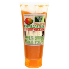 Body scrub, ripe peach, Organic Shop, 200 ml, 34167
 