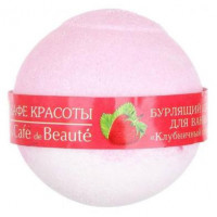 Bath Bubble Ball, Strawberry Sorbet, Beauty Cafe, 120 g, 34476
 