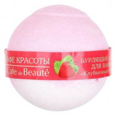 Bath Bubble Ball, Strawberry Sorbet, Beauty Cafe, 120 g, 34476
 