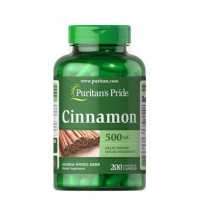 Cinnamon, Cinnamon, Puritans Pride, 500 mg, 200 Capsules, 34935
 