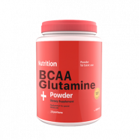 Аминокислота, ВСАА + Glutamine Powder, (Клубника), Ab Pro, 236 г, z00006
  