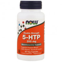 5-HTP, 5-Hydroxy L-Tryptophan, Now Foods, 200 mg, 60 Capsules, 03542
 